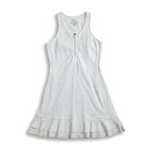 Lilly Pulitzer White Zip-Front Kids Dress